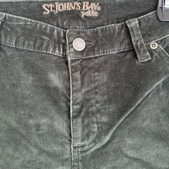 Corduroy bootcut hunter green pants size 6 NWT - Picture 7 of 13